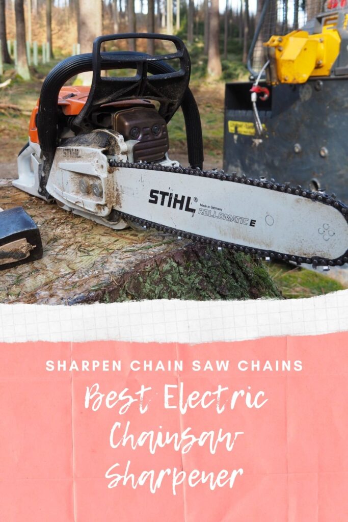 Electric Chainsaw Chain Sharpener Review