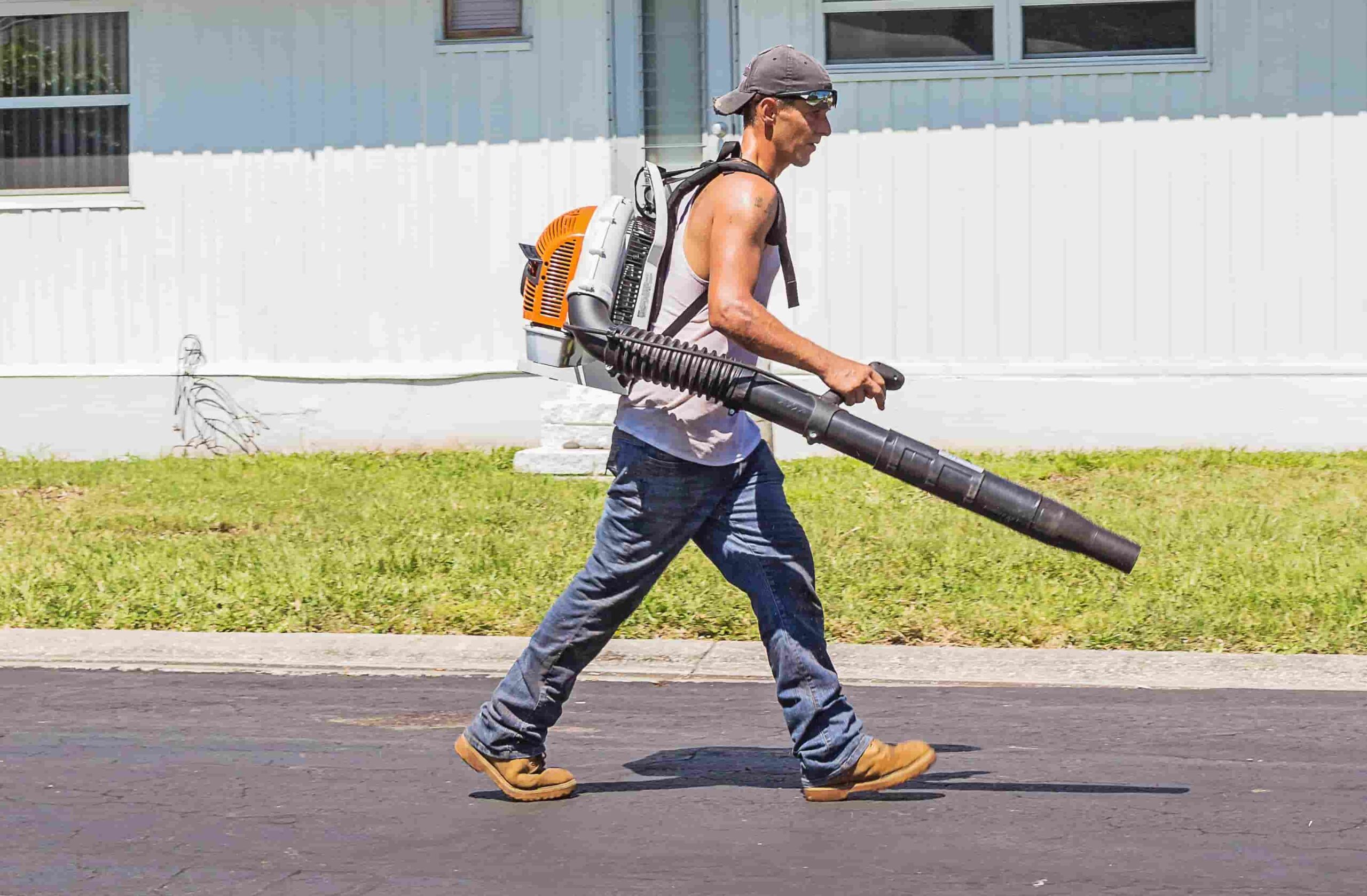 best gas leaf blower review